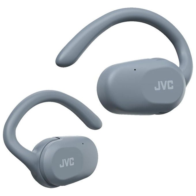 JVC, Cuffie Nearphones True Wireless, Open-Ear, Bluetooth 5.4, 26 Ore, Blu