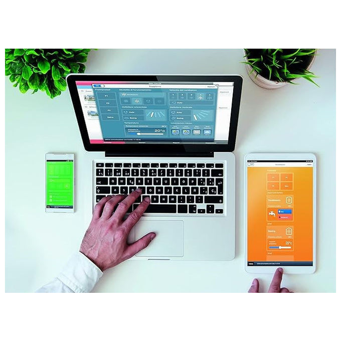 Mitsubishi Electric, Modulo Wi-Fi, per Climatizzatori MSZ-HR, Controllo Remoto con App Melcloud Home, Bianco