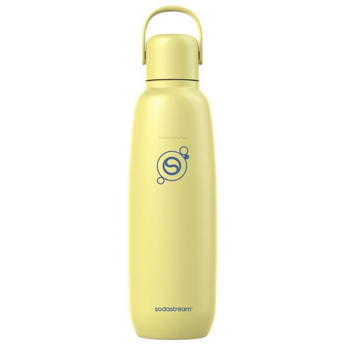 Sodastream Fizz and Go Cool, Borraccia 0.9L, Singola, Limone Zest, Quick-Connect