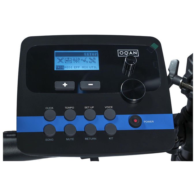 Oqan, Batteria Digitale, 25 Kit, 329 Suoni, Bluetooth