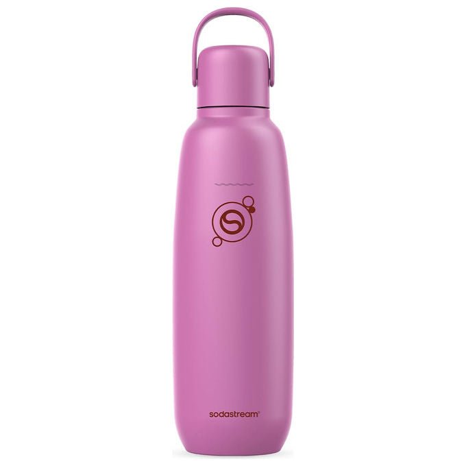 Sodastream, Bottiglia Termica, FizzandGo Cool, 0.9L, Acciaio Inossidabile, Guava