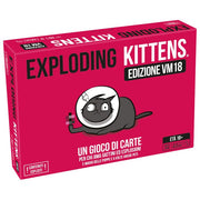 Asmodee Exploding Kittens VM18 Gioco di Carte per Adulti Esclusiva Amazon Edizione Italiana