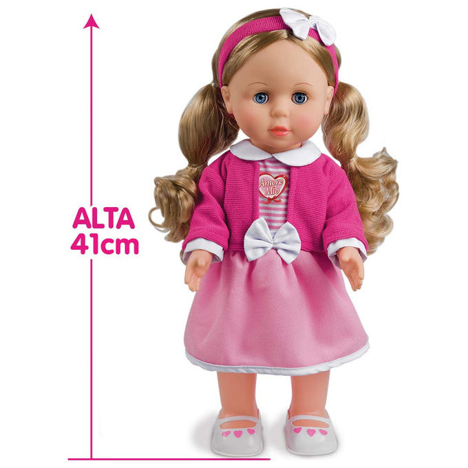 Grandi Giochi Amore Mio Valentina Bambola che Canta e Cammina