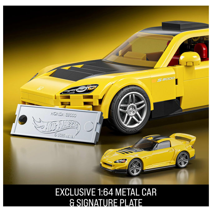 Mattel Brick Shop '07 Honda S2000 Set Costruzioni 257 Pezzi Dettagli Realistici