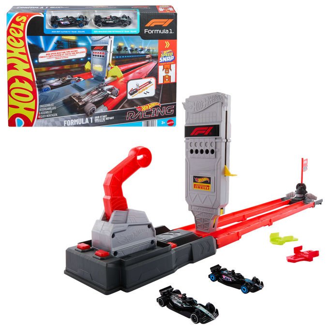 HOT Wheels City Veicolo e Pista da Corsa Multicolore in Plastica