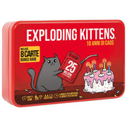Asmodee Exploding Kittens 10 Anni di Caos Gioco da Tavolo Party Game 7+ Anni