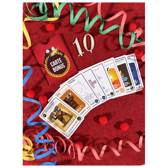 Asmodee Exploding Kittens 10 Anni di Caos Gioco da Tavolo Party Game 7+ Anni