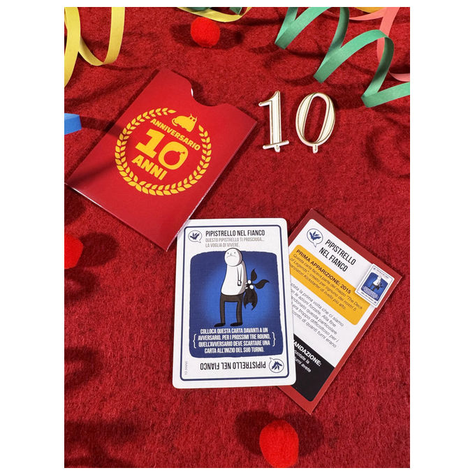 Asmodee Exploding Kittens 10 Anni di Caos Gioco da Tavolo Party Game 7+ Anni