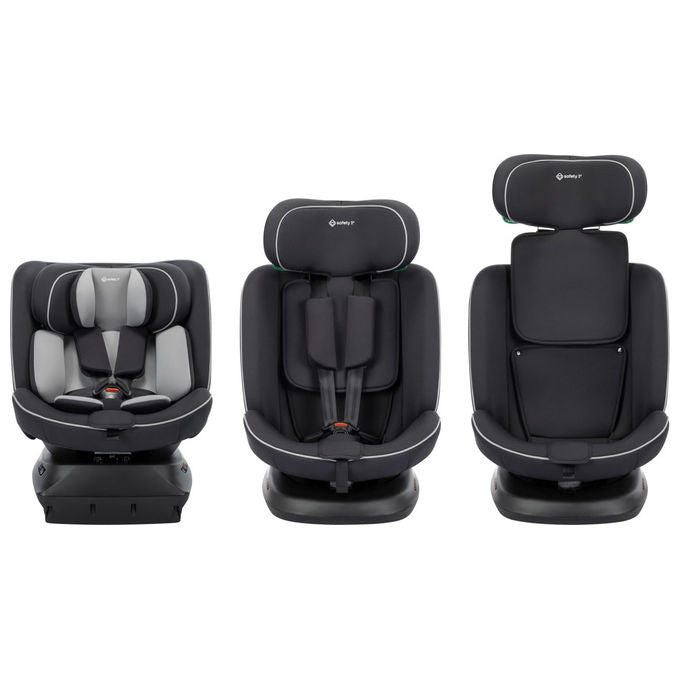 Safety 1st Seggiolino Auto Cosmo i-Safe 0-36 kg 40-150 cm Reclinabile Nero