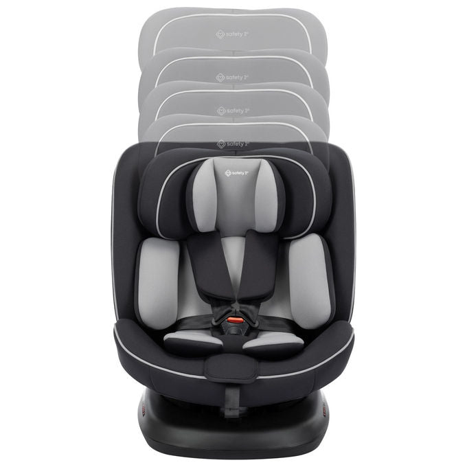 Safety 1st Seggiolino Auto Cosmo i-Safe 0-36 kg 40-150 cm Reclinabile Nero