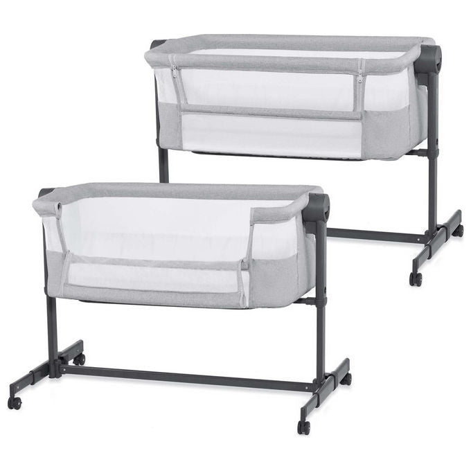 Kinderkraft Nestee Up 2 Culla Co-Sleeping 5 Livelli Altezza Grigio Chiaro