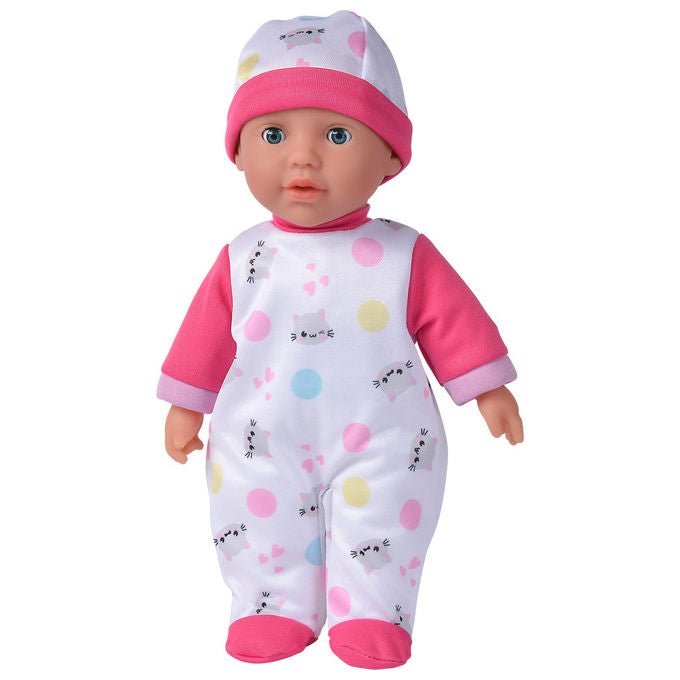 Simba Bambola Laura Corpo Morbido 30 cm con 5 Suoni +12 Mesi