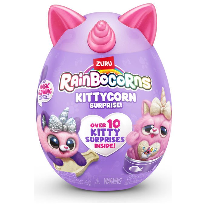 ZURU Rainbocorns Gatto Giocattolo Peluche Colori Assortiti 9279