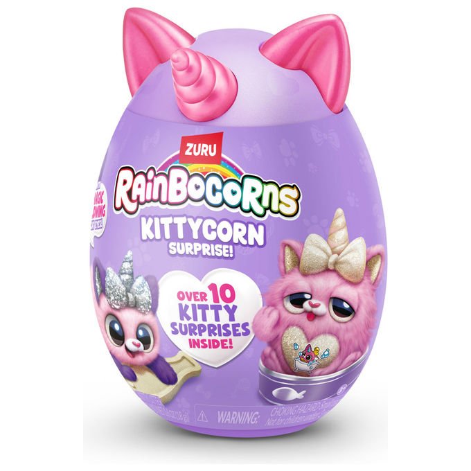 ZURU Rainbocorns Gatto Giocattolo Peluche Colori Assortiti 9279