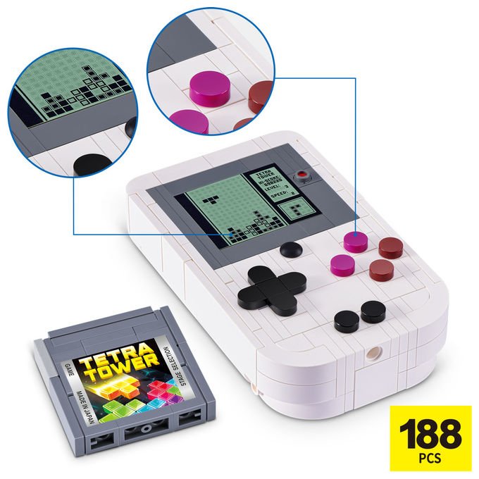 ZURU Max Build More Gioco di Costruzione 188 Pezzi Blu