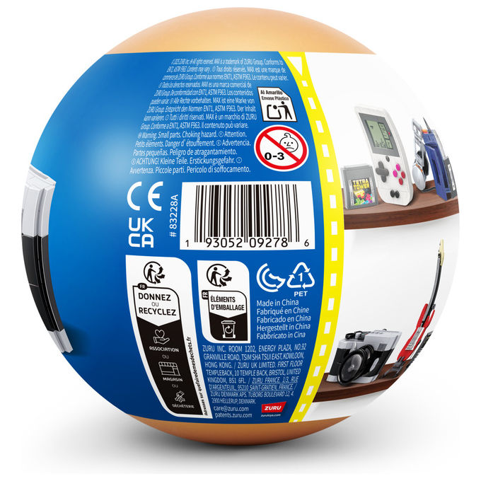 ZURU Max Build More Gioco di Costruzione 188 Pezzi Blu