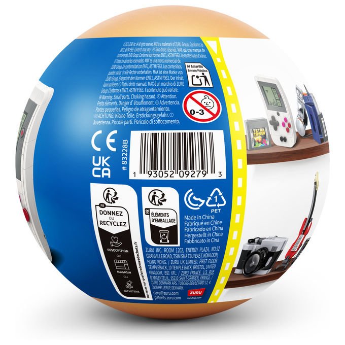 ZURU Max Build More Gioco di Costruzione 188 Pezzi Blu