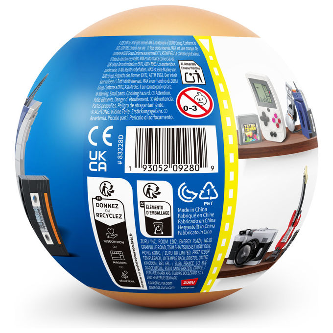 ZURU Max Build More Gioco di Costruzione 188 Pezzi Blu