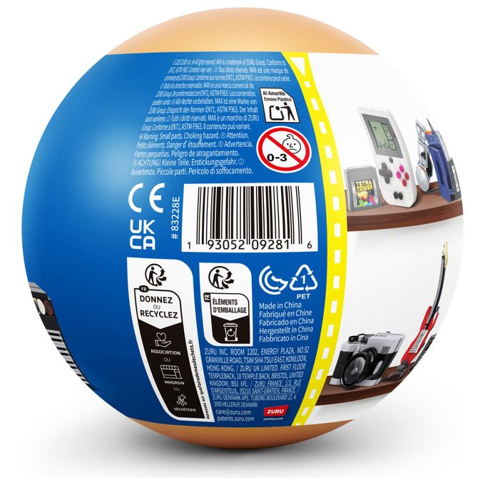 ZURU Max Build More Gioco di Costruzione 188 Pezzi Blu