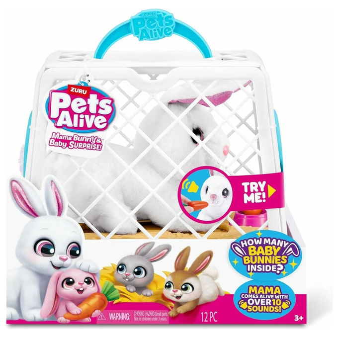 Fidget Cube By Antsy Labs Pets Alive Mamma e Baby Surprise Bunny
