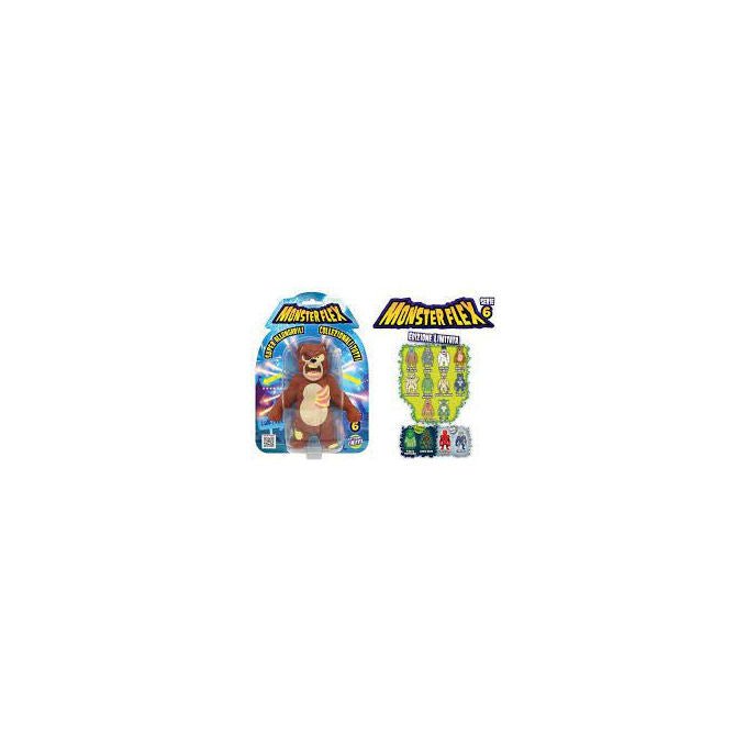 Maggio3 Monster Flex serie 6, personaggi allungabili, action figures, soggetti assortiti, unisex