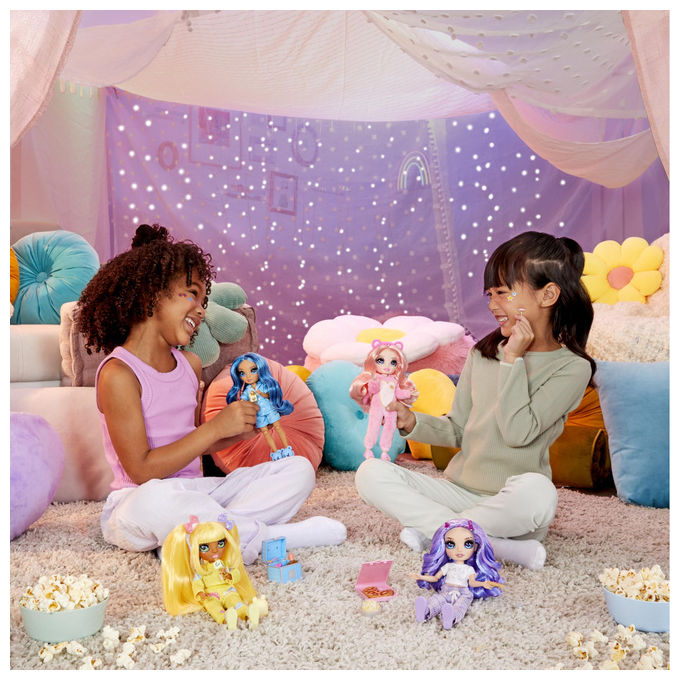 Rainbow High Bambola Skyler Pj Party Junior High 22 cm Blu Accessori