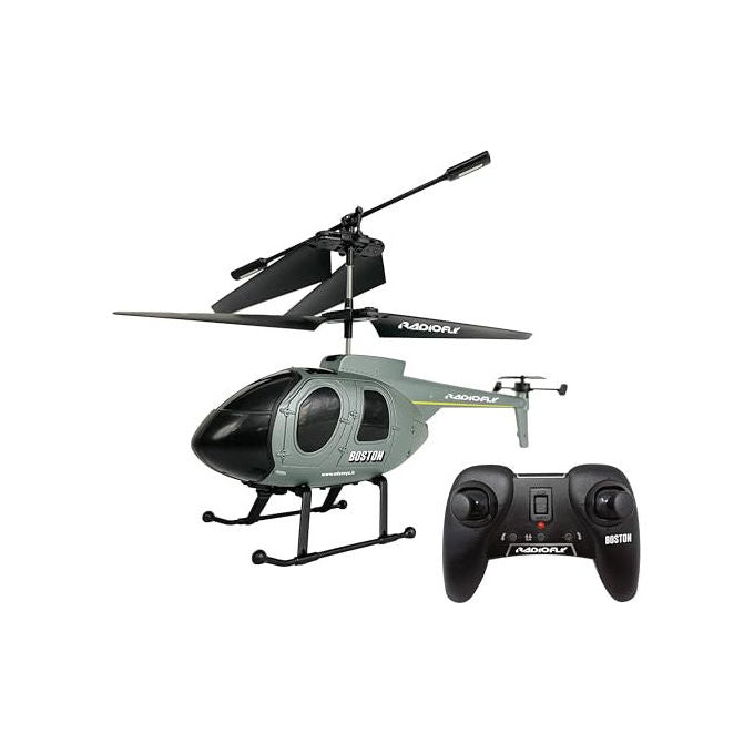ODS Toys Elicottero RC Boston 2.4 Ghz 6 Funzioni Fermoposizione Decollo-Atterraggio Assistiti