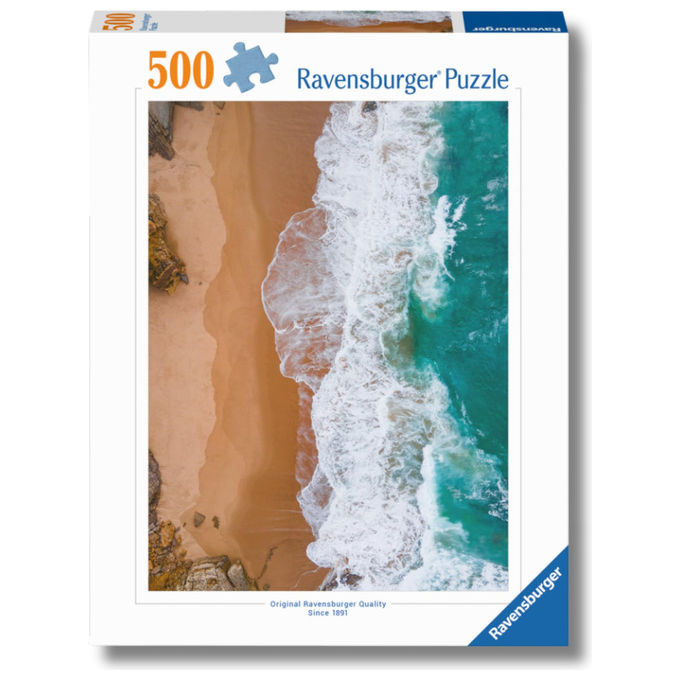 Ravensburger Puzzle 500 Pezzi Cascais Portogallo Puzzle Adulti +14 Anni 49 x 36 cm