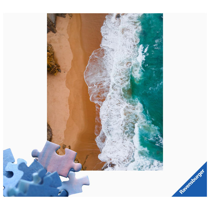 Ravensburger Puzzle 500 Pezzi Cascais Portogallo Puzzle Adulti +14 Anni 49 x 36 cm
