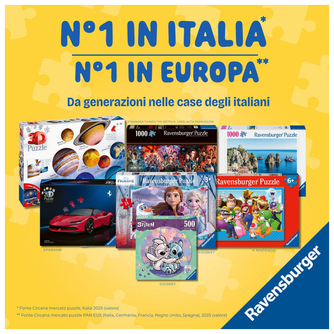 Ravensburger Puzzle 500 Pezzi Cascais Portogallo Puzzle Adulti +14 Anni 49 x 36 cm