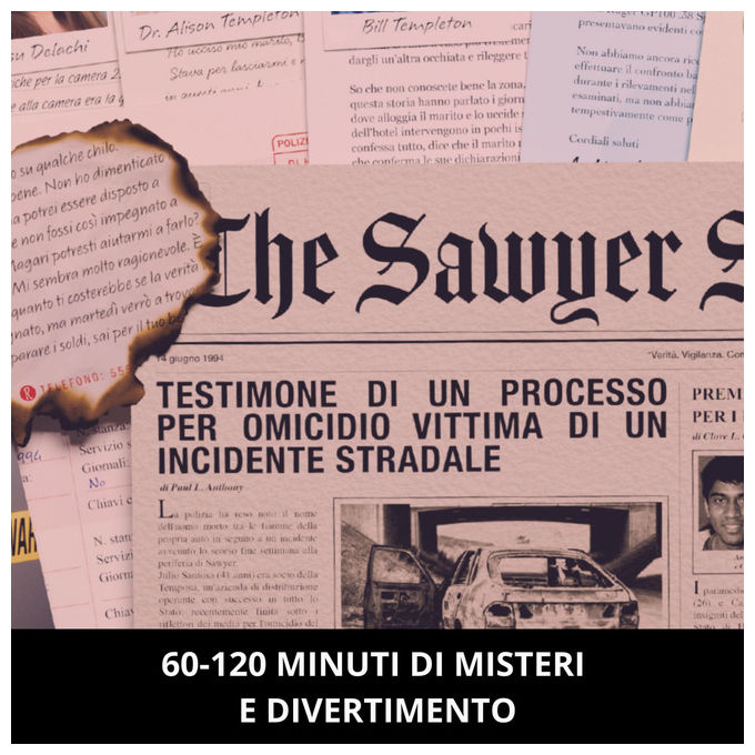 Ravensburger Cold Case 5: Check in per Un Omicidio Gioco Investigativo per Tutta La Famiglia Edizione Italiana