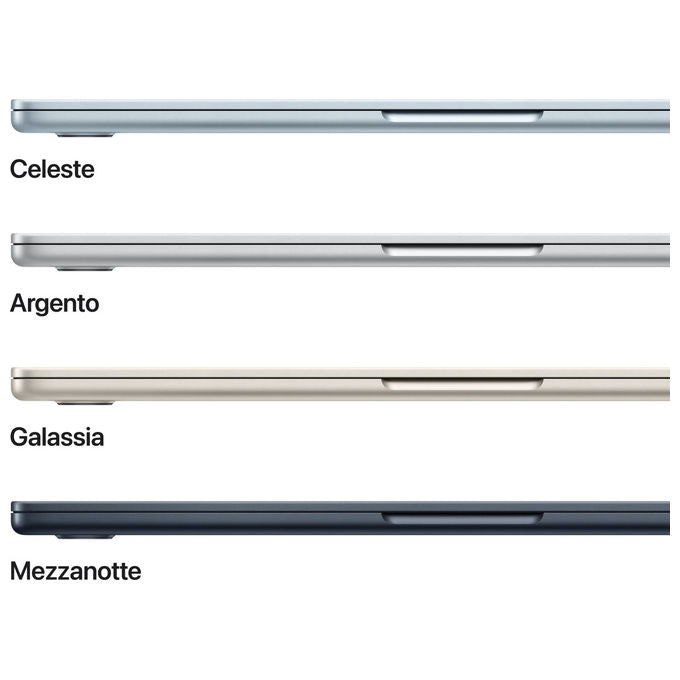 Apple MacBook Air 13'' Chip M5 16GB 512GB SSD Galassia
