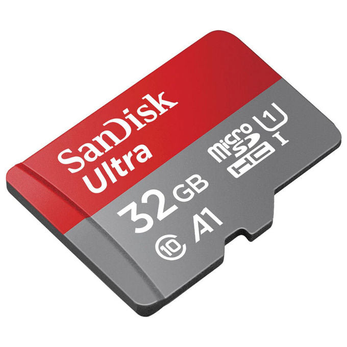 Sandisk SDSQUA4-032G-GN6MA Scheda MicroSDHC 32 GB 120 MB-s Classe 10 con adattatore SD