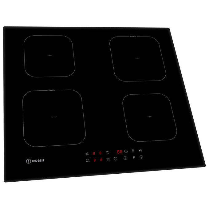 Indesit IS F 18Q60 NE Piano Cottura a Induzione 60cm 4 Zone Nero