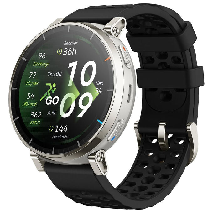 Amazfit W2558GL1N Active 3 Smartwatch AMOLED 1.32'' Vetro Zaffiro GPS NFC Bluetooth 5.3 12 giorni