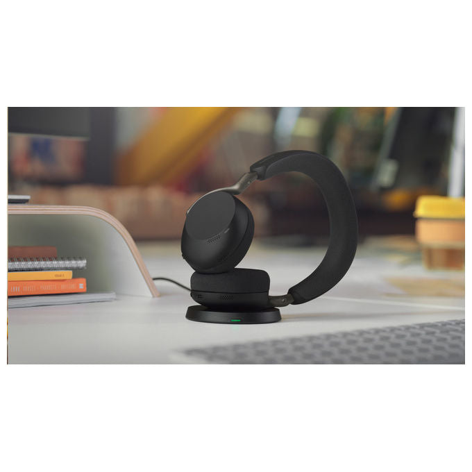 Jabra Auricolare Wireless Evolve3 75 Bluetooth USB-C Cancellazione Rumore Nero