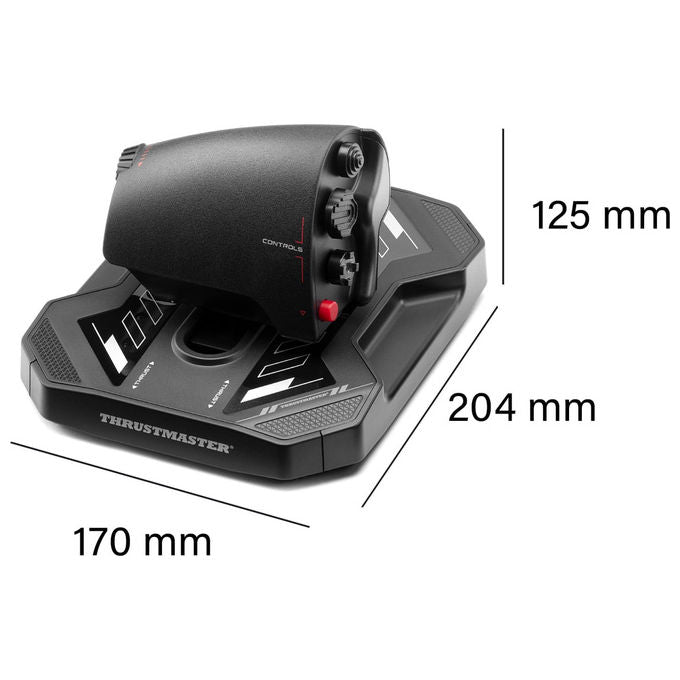 Thrustmaster Sol-R 6 Throttle Manetta per Simulazioni di Volo su PC