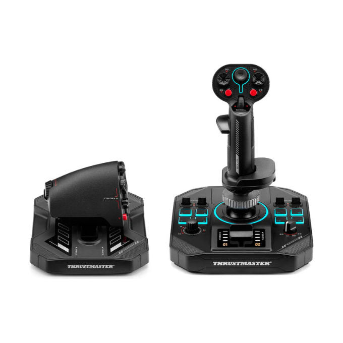 Thrustmaster Sol-R 4 HOTAS Joystick con leva motore USB Nero PC