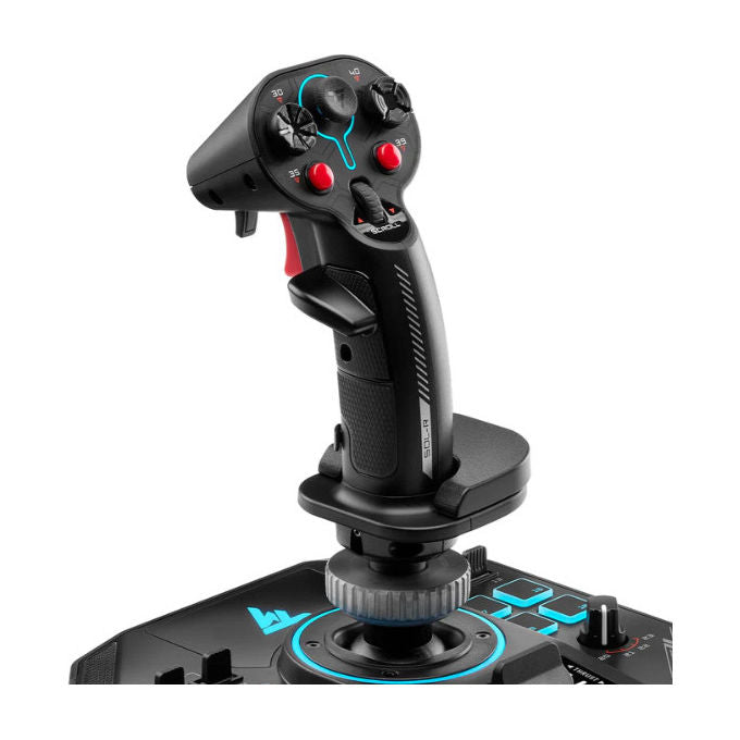 Thrustmaster Sol-R 4 HOTAS Joystick con leva motore USB Nero PC