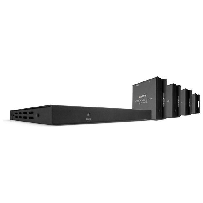 Lindy Extender Splitter HDMI e IR Cat.6 50m 4 Porte
