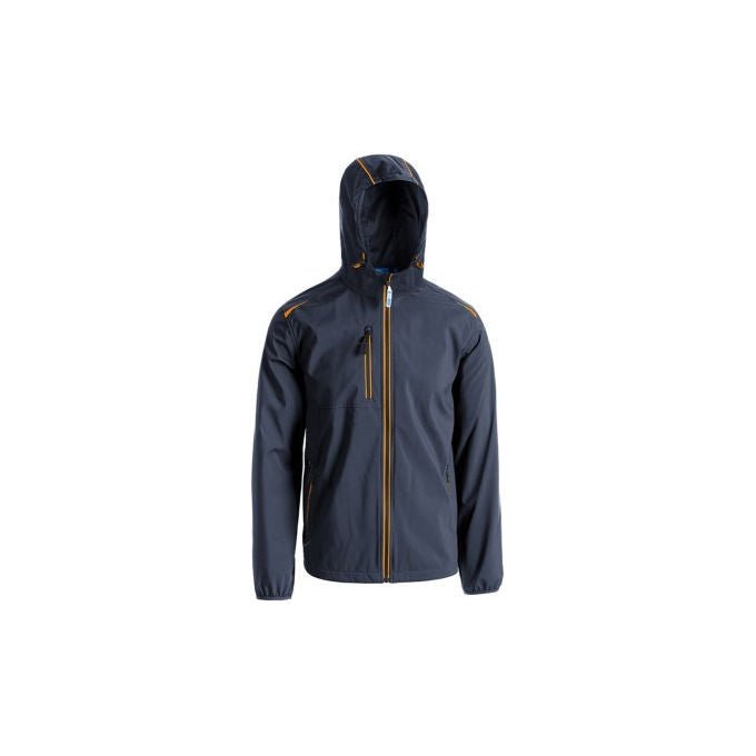 Sottozero Giubbino Antivento Blu Navy-Arancio Taglia L 100% Poliestere Stretch