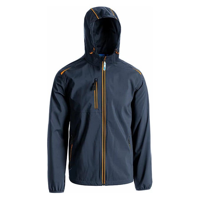 Sottozero Giubbino Uomo Windy Blu Navy-Arancio Taglia XL Poliestere