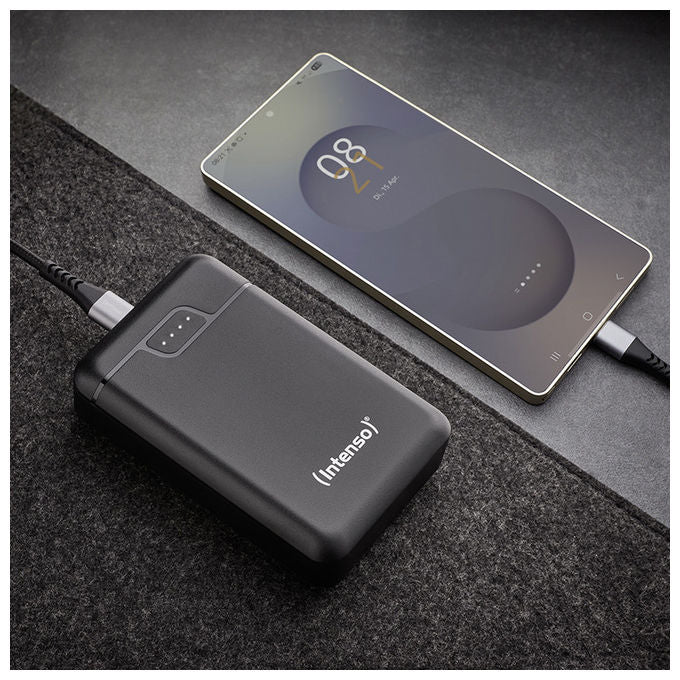 Intenso Power Bank 10000 mAh Polimeri di Litio Nero