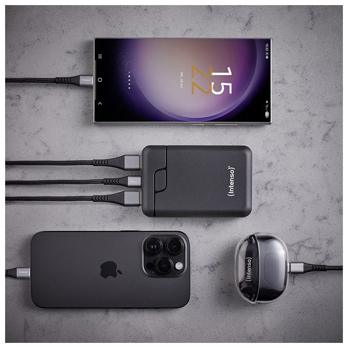 Intenso Power Bank 10000 mAh Polimeri di Litio Nero