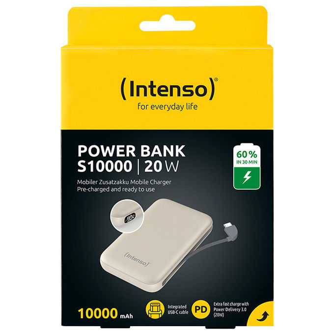 Intenso S10000 Power Bank 10000 mAh Beige