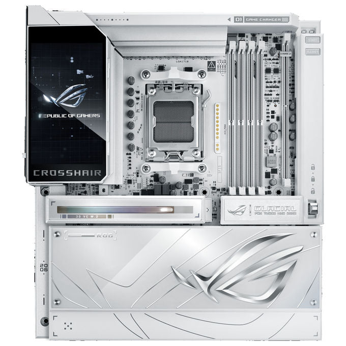 ASUS Rog Crosshair X870E Glacial Scheda Madre Socket AM5 AMD X870E ATX Esteso