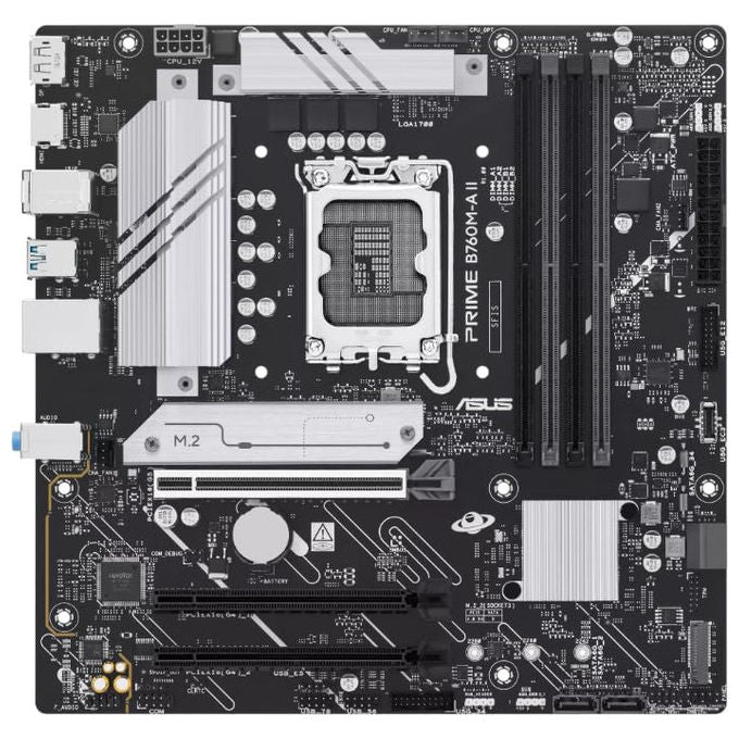 ASUS Scheda Madre Intel B760 mATX DDR5 PCIe 5.0 PRIME B760M-A II-CSM