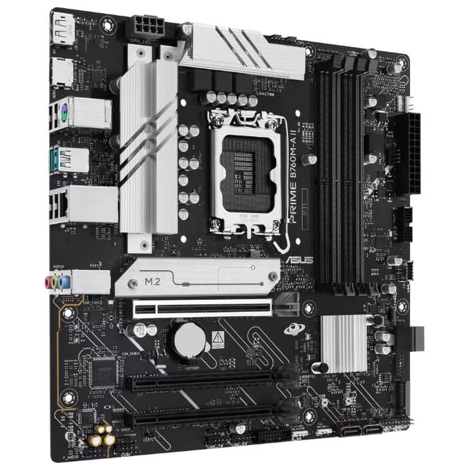 ASUS Scheda Madre Intel B760 mATX DDR5 PCIe 5.0 PRIME B760M-A II-CSM