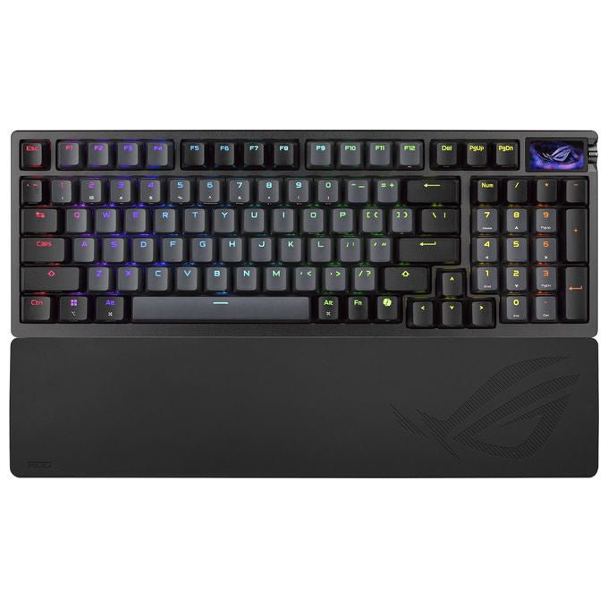 ASUS ROG Azoth 96 HE Tastiera Gaming Switch Magnetici HFX V2 Sensore Hall RGB Wireless Nera - Yeppon