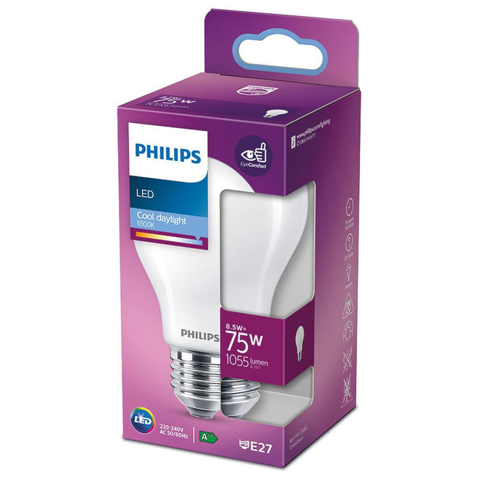 Philips Lampadina LED Goccia Vetro 75W